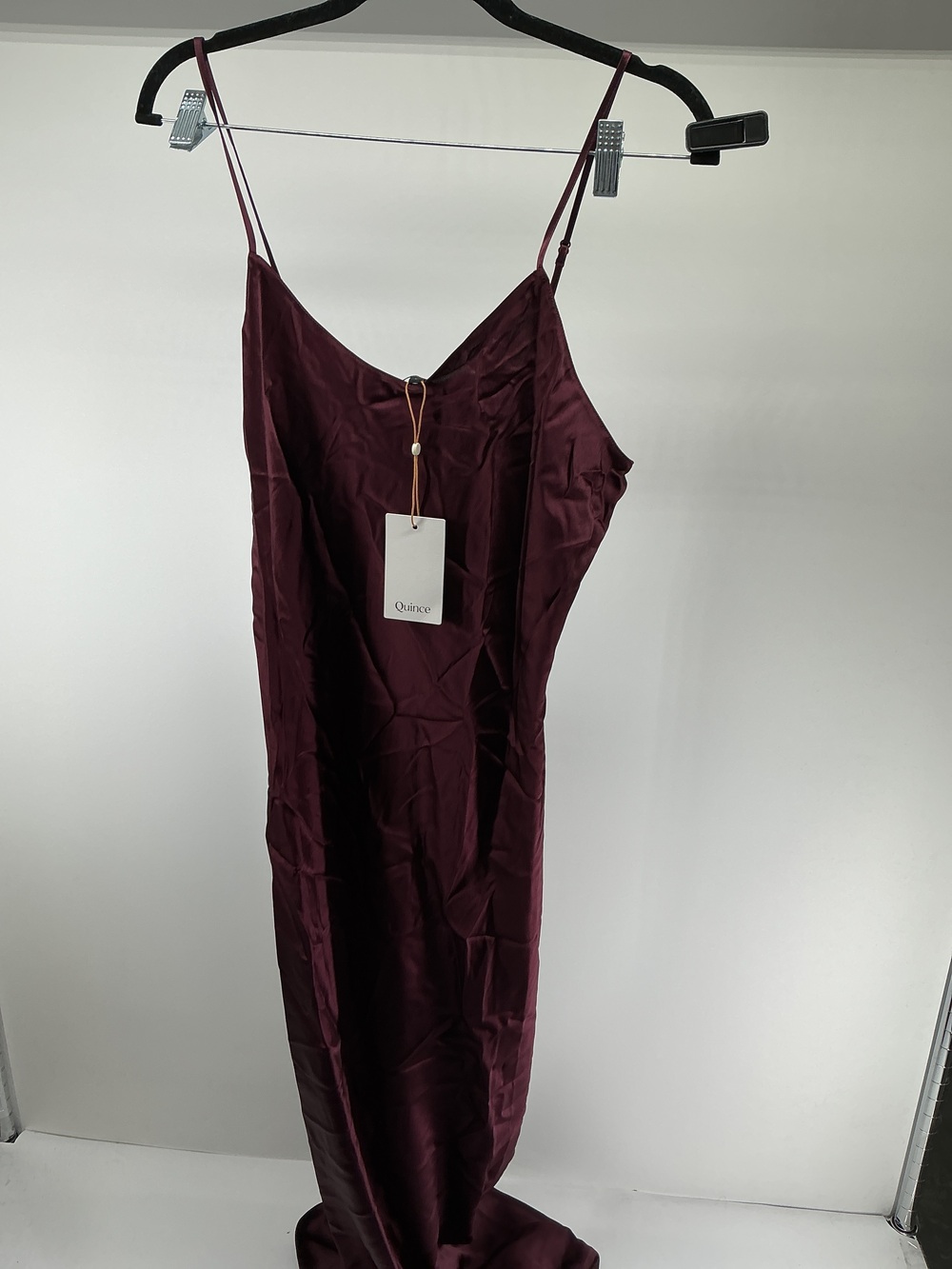 100% Washable Silk Maxi Slip Dress